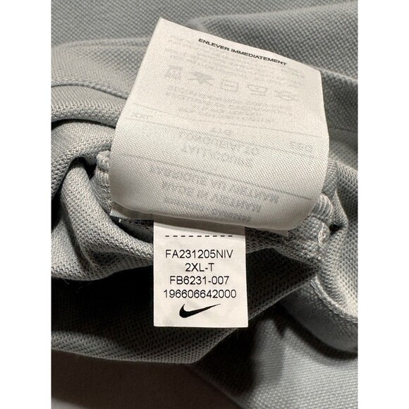 Indiana Pacers Nike Polo Dri FIT Shirt NBA 2XLT XXLT Basketball *READ Blemish - Picture 9 of 10